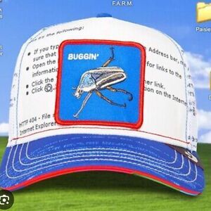 Goorin‎ Bros trucker hat "Buggin" Farm Limited Edition OS NWT